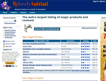 Tablet Screenshot of mylovelyassistant.com